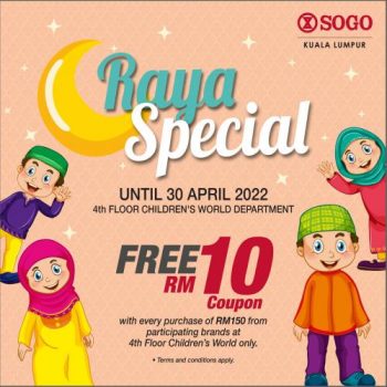 SOGO-Kids-Wear-Raya-Sale-350x350 - Baby & Kids & Parenting Children Fashion Kuala Lumpur Malaysia Sales Selangor 