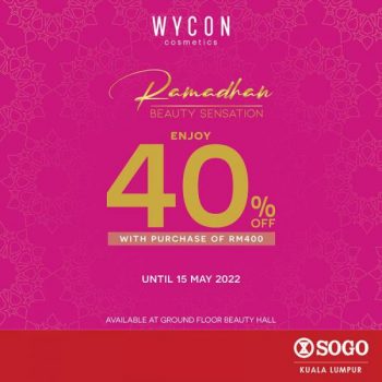 SOGO-WYCON-Ramadan-Sale-350x350 - Beauty & Health Cosmetics Kuala Lumpur Malaysia Sales Selangor 