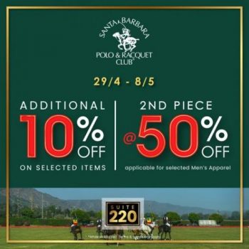 Santa-Barbara-Polo-Racquet-Club-Special-Sale-at-Genting-Highlands-Premium-Outlets-350x350 - Apparels Fashion Accessories Fashion Lifestyle & Department Store Malaysia Sales Pahang 