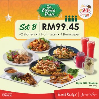 Secret-Recipe-Berbuka-Puasa-Promotion-2-350x350 - Beverages Food , Restaurant & Pub Johor Kedah Kelantan Kuala Lumpur Melaka Negeri Sembilan Pahang Penang Perak Perlis Promotions & Freebies Putrajaya Selangor Terengganu 