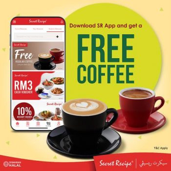 Secret-Recipe-Download-SR-App-Free-Coffee-Promotion-350x350 - Beverages Food , Restaurant & Pub Johor Kedah Kelantan Kuala Lumpur Melaka Negeri Sembilan Pahang Penang Perak Perlis Promotions & Freebies Putrajaya Sabah Sarawak Selangor Terengganu 