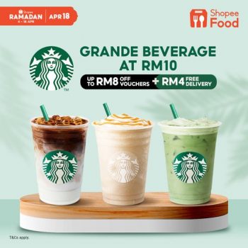 ShopeeFood-Starbucks-Promo-350x350 - Beverages Food , Restaurant & Pub Johor Kedah Kelantan Kuala Lumpur Melaka Negeri Sembilan Online Store Pahang Penang Perak Perlis Promotions & Freebies Putrajaya Sabah Sarawak Selangor Terengganu 