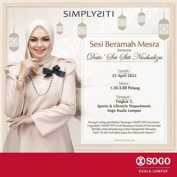 Simplysiti-Meet-Greet-Bersama-Dato-Sri-Siti-Nurhaliza-350x350 - Beauty & Health Events & Fairs Kuala Lumpur Personal Care Selangor Skincare 