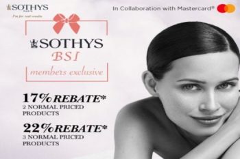 Sothys-17-Rebate-and-22-Rebate-Deal-with-Mastercard-350x233 - Beauty & Health Johor Kedah Kelantan Kuala Lumpur Malaysia Sales Melaka Negeri Sembilan Online Store Others Pahang Penang Perak Perlis Personal Care Promotions & Freebies Putrajaya Sabah Sarawak Selangor Terengganu 