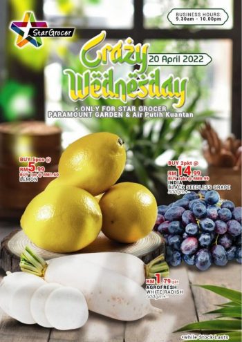 Star-Grocer-Paramount-Crazy-Wednesday-Promotion-1-350x495 - Promotions & Freebies Selangor Supermarket & Hypermarket 