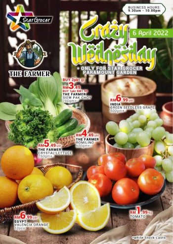 Star-Grocer-Paramount-Crazy-Wednesday-Promotion-350x495 - Promotions & Freebies Selangor Supermarket & Hypermarket 