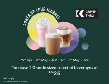 Starbucks-2-Grande-Sized-Selected-Beverages-Promo-350x271 - Beverages Food , Restaurant & Pub Johor Kedah Kelantan Kuala Lumpur Melaka Negeri Sembilan Pahang Penang Perak Perlis Promotions & Freebies Putrajaya Sabah Sarawak Selangor Terengganu 