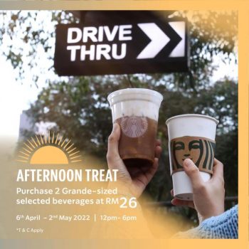 Starbucks-April-Promotion-2-350x350 - Beverages Food , Restaurant & Pub Johor Kedah Kelantan Kuala Lumpur Melaka Negeri Sembilan Pahang Penang Perak Perlis Promotions & Freebies Putrajaya Sabah Sarawak Selangor Terengganu 