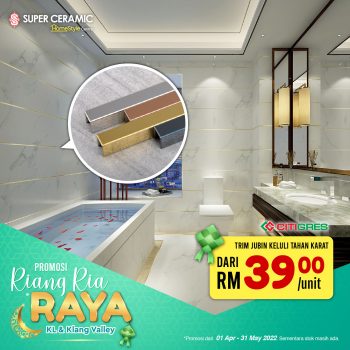 Super-Ceramic-Tiles-Design-Riang-Ria-Raya-Promotion-14-350x350 - Building Materials Flooring Home & Garden & Tools Johor Kedah Kelantan Kuala Lumpur Melaka Negeri Sembilan Pahang Penang Perak Perlis Promotions & Freebies Putrajaya Sabah Safety Tools & DIY Tools Sanitary & Bathroom Sarawak Selangor Terengganu 