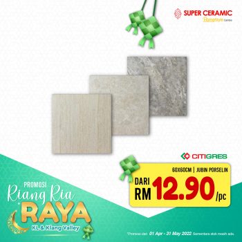 Super-Ceramic-Tiles-Design-Riang-Ria-Raya-Promotion-7-350x350 - Building Materials Flooring Home & Garden & Tools Johor Kedah Kelantan Kuala Lumpur Melaka Negeri Sembilan Pahang Penang Perak Perlis Promotions & Freebies Putrajaya Sabah Safety Tools & DIY Tools Sanitary & Bathroom Sarawak Selangor Terengganu 