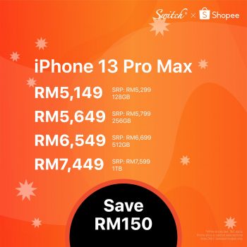 Switch-Shopee-Pay-Day-Sale-6-350x350 - Computer Accessories Electronics & Computers IT Gadgets Accessories Johor Kedah Kelantan Kuala Lumpur Malaysia Sales Melaka Negeri Sembilan Online Store Pahang Penang Perak Perlis Putrajaya Sabah Sarawak Selangor Terengganu 