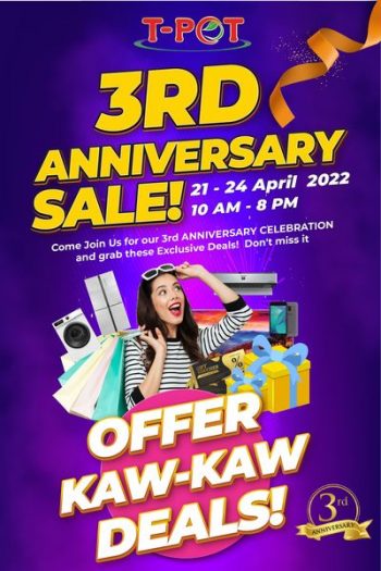 T-Pot-3rd-Anniversary-Sale-11-350x525 - Electronics & Computers Home Appliances Johor Kedah Kelantan Kitchen Appliances Kuala Lumpur Malaysia Sales Melaka Negeri Sembilan Pahang Penang Perak Perlis Putrajaya Sabah Sarawak Selangor Terengganu 