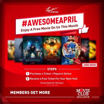 TGV-Awesome-April-Promotion-350x350 - Cinemas Johor Kedah Kelantan Kuala Lumpur Melaka Movie & Music & Games Negeri Sembilan Pahang Penang Perak Perlis Promotions & Freebies Putrajaya Sabah Sarawak Selangor Terengganu 