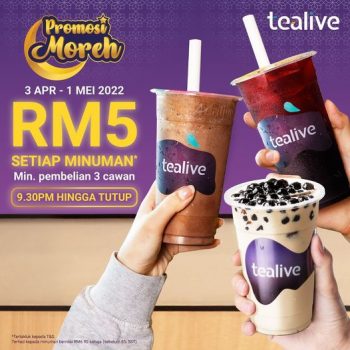 Tealive-Special-Deal-1-350x350 - Beverages Food , Restaurant & Pub Johor Kedah Kelantan Kuala Lumpur Melaka Negeri Sembilan Pahang Penang Perak Perlis Promotions & Freebies Putrajaya Sabah Sarawak Selangor Terengganu 