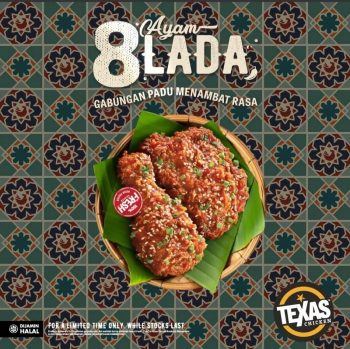 Texas-Chicken-Ayam-8LADA-Limited-Time-Promotion-350x349 - Beverages Food , Restaurant & Pub Johor Kedah Kelantan Kuala Lumpur Melaka Negeri Sembilan Pahang Penang Perak Perlis Promotions & Freebies Putrajaya Sabah Sarawak Selangor Terengganu 