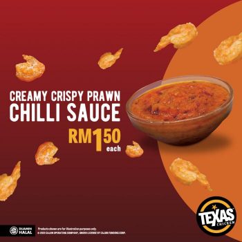 Texas-Chicken-Creamy-Crispy-Prawn-Chilli-Sauce-350x350 - Beverages Food , Restaurant & Pub Johor Kedah Kelantan Kuala Lumpur Melaka Negeri Sembilan Pahang Penang Perak Perlis Promotions & Freebies Putrajaya Sabah Sarawak Selangor Terengganu 