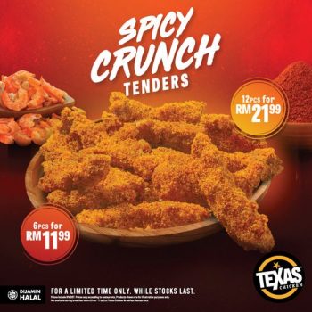 Texas-Chicken-Spicy-Crunch-Tenders-Deal-350x350 - Beverages Food , Restaurant & Pub Johor Kedah Kelantan Kuala Lumpur Melaka Negeri Sembilan Pahang Penang Perak Perlis Promotions & Freebies Putrajaya Sabah Sarawak Selangor Terengganu 