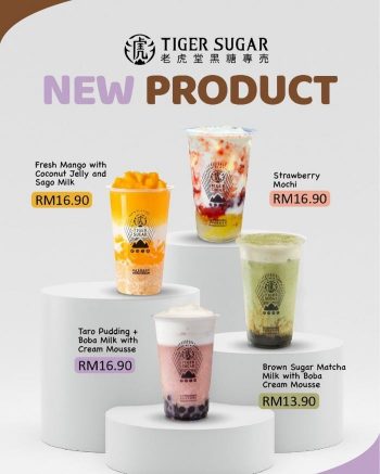 Tiger-Sugar-Taro-Mango-Strawberry-And-Matcha-Drinks-Deal-350x437 - Beverages Food , Restaurant & Pub Johor Kedah Kelantan Kuala Lumpur Melaka Negeri Sembilan Pahang Penang Perak Perlis Promotions & Freebies Putrajaya Sabah Sarawak Selangor Terengganu 