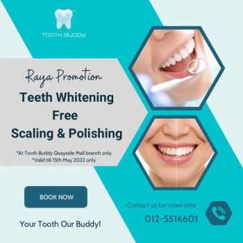 Tooth-Buddy-Dental-Clinic-Free-Scaling-Polishing-Deal-350x350 - Beauty & Health Personal Care Promotions & Freebies Selangor 