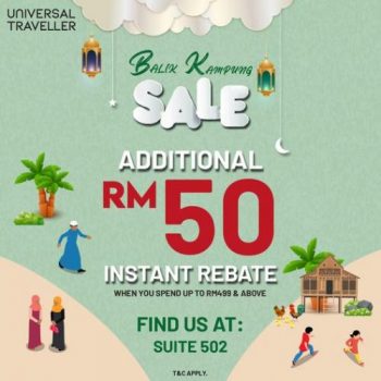 Universal-Traveller-Balik-Kampung-Sale-at-Genting-Highlands-Premium-Outlets-350x350 - Luggage Malaysia Sales Pahang Sports,Leisure & Travel 
