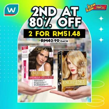 Watsons-Hair-Care-Hair-Colour-Sale-14-350x350 - Beauty & Health Hair Care Johor Kedah Kelantan Kuala Lumpur Malaysia Sales Melaka Negeri Sembilan Pahang Penang Perak Perlis Personal Care Putrajaya Sabah Sarawak Selangor Terengganu 