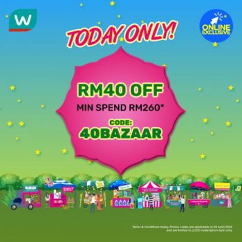 Watsons-Online-E-Bazaar-Sale-3-350x350 - Beauty & Health Cosmetics Health Supplements Johor Kedah Kelantan Kuala Lumpur Malaysia Sales Melaka Negeri Sembilan Pahang Penang Perak Perlis Personal Care Putrajaya Sabah Sarawak Selangor Terengganu 