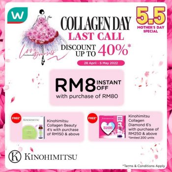 Watsons-Online-Kinohimitsu-5.5-Mothers-Day-Sale-350x350 - Beauty & Health Cosmetics Fragrances Health Supplements Johor Kedah Kelantan Kuala Lumpur Malaysia Sales Melaka Negeri Sembilan Online Store Pahang Penang Perak Perlis Personal Care Putrajaya Sabah Sarawak Selangor Skincare Terengganu 