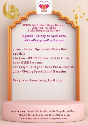 WiEN-Muhibbah-Raya-Bazaar-at-Atria-Shopping-Gallery-5-350x496 - Events & Fairs Others Selangor 