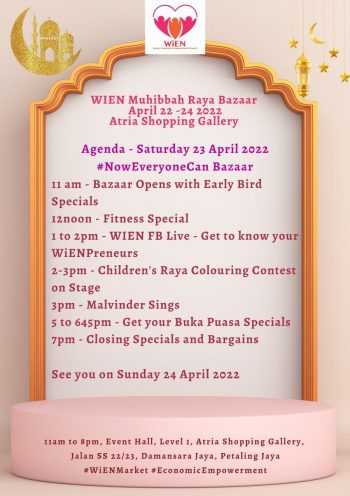 WiEN-Muhibbah-Raya-Bazaar-at-Atria-Shopping-Gallery-6-350x496 - Events & Fairs Others Selangor 