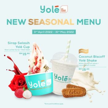 Yole-New-Seasonal-Menu-Deal-350x350 - Beverages Food , Restaurant & Pub Ice Cream Kuala Lumpur Promotions & Freebies Putrajaya Selangor 