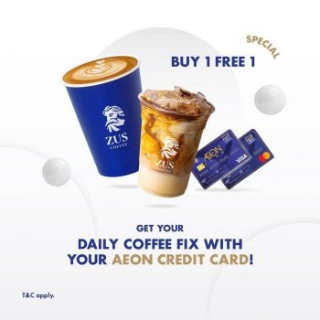 ZUS-Coffee-Buy-1-Free-1-Promotion-with-Aeon-Credit-Card-350x350 - Beverages Food , Restaurant & Pub Johor Kedah Kelantan Kuala Lumpur Melaka Negeri Sembilan Pahang Penang Perak Perlis Promotions & Freebies Putrajaya Sabah Sarawak Selangor Terengganu 