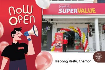 myNEWS-SUPERVALUE-Opening-Deal-at-Klebang-Restu-Chemor-350x233 - Perak Promotions & Freebies Supermarket & Hypermarket 