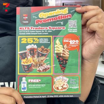 7-Eleven-Opening-Promotion-at-KLTS-Traders-Square-350x350 - Kuala Lumpur Promotions & Freebies Selangor Supermarket & Hypermarket 