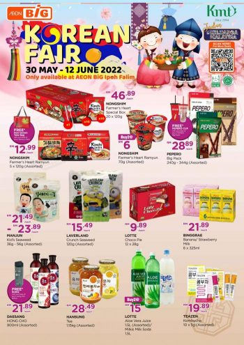 AEON-BiG-Korean-Fair-Promotion-at-Falim-Ipoh-350x495 - Perak Promotions & Freebies Supermarket & Hypermarket 