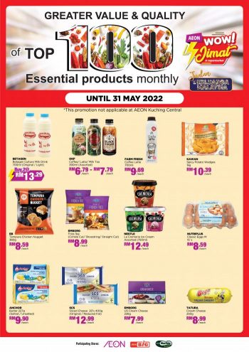 AEON-Top-100-Essential-Products-Promotion-1-350x495 - Johor Kedah Kelantan Kuala Lumpur Melaka Negeri Sembilan Pahang Penang Perak Perlis Promotions & Freebies Putrajaya Sabah Sarawak Selangor Supermarket & Hypermarket Terengganu 