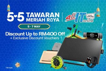 All-IT-Lazada-5.5-Meriah-Raya-Promotion-350x233 - Computer Accessories Electronics & Computers IT Gadgets Accessories Johor Kedah Kelantan Kuala Lumpur Melaka Negeri Sembilan Online Store Pahang Penang Perak Perlis Promotions & Freebies Putrajaya Sabah Sarawak Selangor Terengganu 