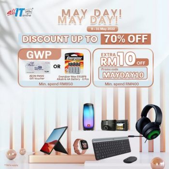 All-It-Hypermarket-May-Day-Deal-350x350 - Computer Accessories Electronics & Computers IT Gadgets Accessories Johor Kedah Kelantan Kuala Lumpur Melaka Negeri Sembilan Online Store Pahang Penang Perak Perlis Promotions & Freebies Putrajaya Sabah Sarawak Selangor Terengganu 