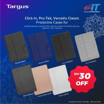 All-It-Hypermarket-Targus-Promo-350x350 Now till 30 Jun 2022: All It Hypermarket Targus Promo