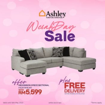Ashley-Furniture-HomeStore-Wesak-Day-Sale-1-350x350 - Furniture Home & Garden & Tools Home Decor Johor Kuala Lumpur Malaysia Sales Penang Selangor 