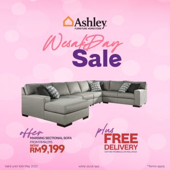 Ashley-Furniture-HomeStore-Wesak-Day-Sale-3-350x350 - Furniture Home & Garden & Tools Home Decor Johor Kuala Lumpur Malaysia Sales Penang Selangor 