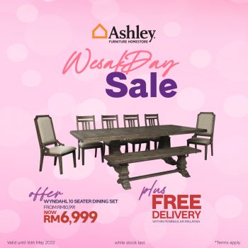 Ashley-Furniture-HomeStore-Wesak-Day-Sale-4-350x350 - Furniture Home & Garden & Tools Home Decor Johor Kuala Lumpur Malaysia Sales Penang Selangor 