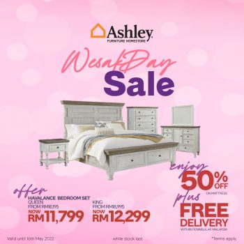 Ashley-Furniture-HomeStore-Wesak-Day-Sale-6-350x350 - Furniture Home & Garden & Tools Home Decor Johor Kuala Lumpur Malaysia Sales Penang Selangor 