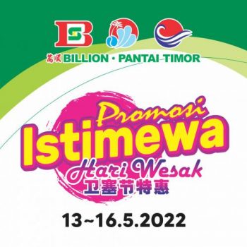 BILLION-Pantai-Timor-Wesak-Day-Promotion-350x350 - Johor Kedah Kelantan Kuala Lumpur Melaka Negeri Sembilan Pahang Penang Perak Perlis Promotions & Freebies Putrajaya Sabah Sarawak Selangor Supermarket & Hypermarket Terengganu 