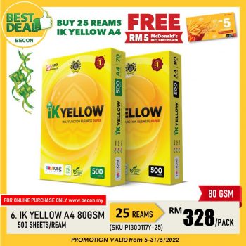 Becon-Stationery-Paper-Promotion-8-350x350 - Books & Magazines Johor Kedah Kelantan Kuala Lumpur Melaka Negeri Sembilan Online Store Pahang Penang Perak Perlis Promotions & Freebies Putrajaya Sabah Sarawak Selangor Stationery Terengganu 