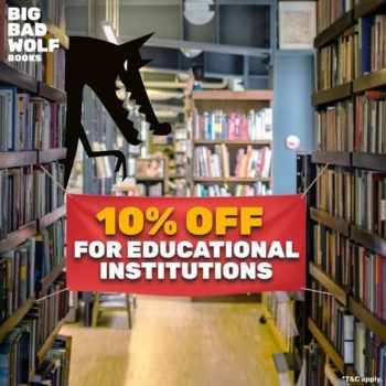 Big-Bad-Wolf-Books-For-Educational-Institution-Promo-350x350 - Books & Magazines Negeri Sembilan Promotions & Freebies Stationery 