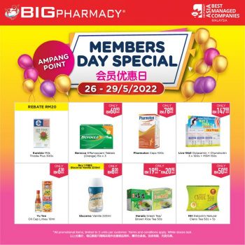 Big-Pharmacy-Ampang-Point-Members-Day-Promotion-4-350x350 - Beauty & Health Cosmetics Health Supplements Personal Care Promotions & Freebies Selangor 