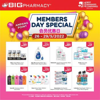Big-Pharmacy-Ampang-Point-Members-Day-Promotion-6-350x350 - Beauty & Health Cosmetics Health Supplements Personal Care Promotions & Freebies Selangor 
