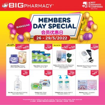 Big-Pharmacy-Members-Day-Promotion-at-Bangsar-5-350x350 - Beauty & Health Health Supplements Kuala Lumpur Personal Care Promotions & Freebies Selangor 