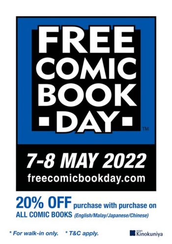 Books-Kinokuniya-Free-Comic-Book-Deal-350x495 - Books & Magazines Kuala Lumpur Promotions & Freebies Selangor Stationery 