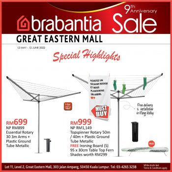 Brabantia-Anniversary-Sale-13-350x350 - Home & Garden & Tools Kitchenware Kuala Lumpur Malaysia Sales Selangor 